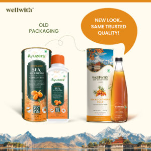 AYUZERA Himalayan Sea Buckthorn Juice (300ml)